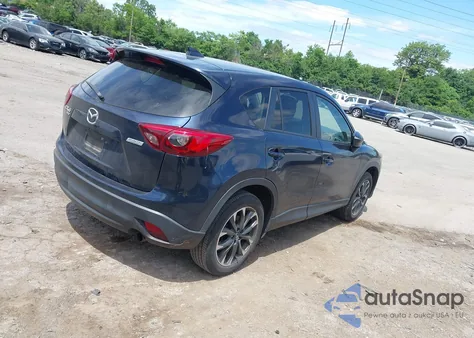 2016 Mazda Cx-5 Grand Touring из США, поврежденный, VIN JM3KE4DY1G0817562